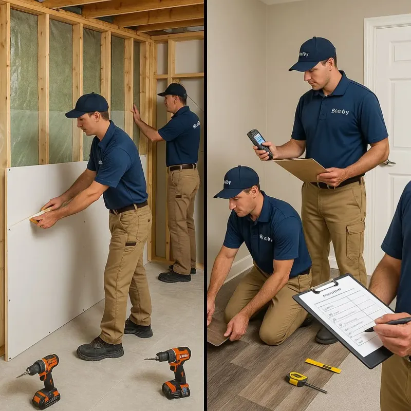 Repairs and Reconstruction process in Mascoutah, IL